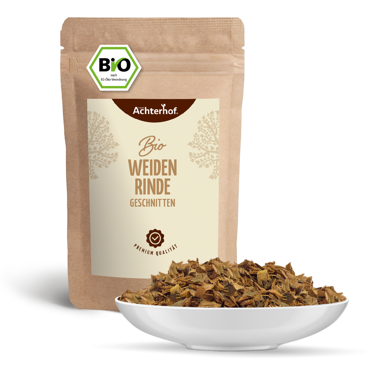 Weidenrinde geschnitten Bio (100g)