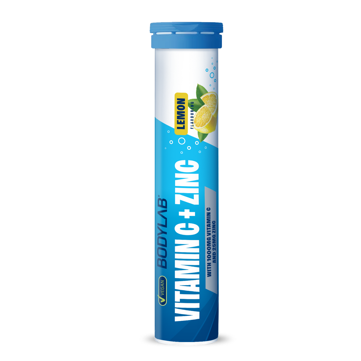 Vitamin C + Zinc - 6x 20 Brausetabletten - Lemon Flavouring