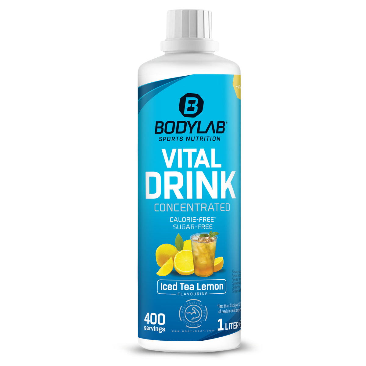 Vital Zero Drink (1000ml) Eistee-Zitrone