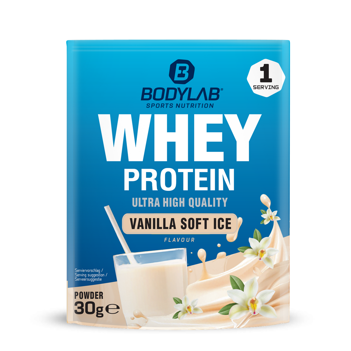 Whey Protein Bestseller Probierbox Kalender (30 x 30g)