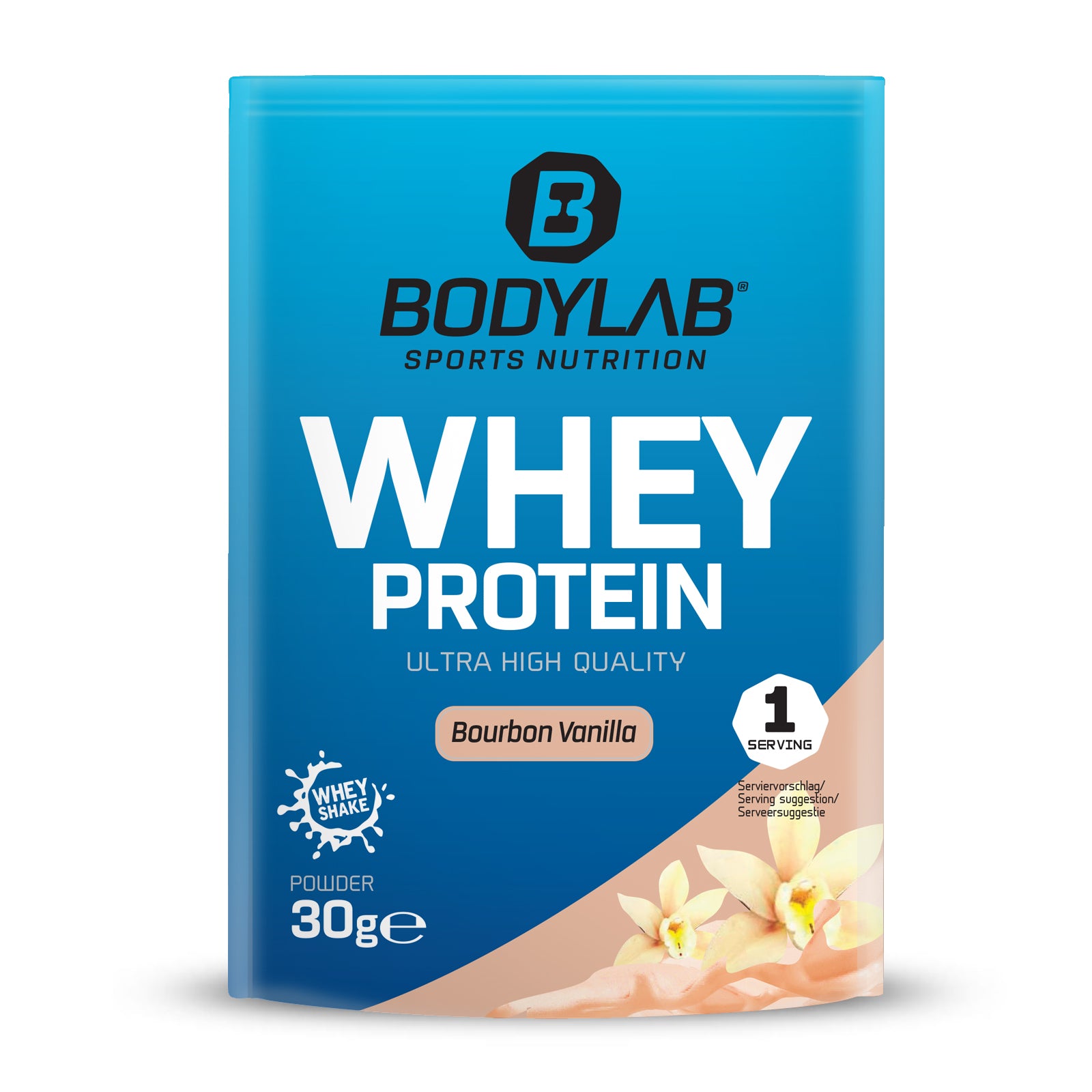 Whey Protein Probierboxen (8 Proben je 30g) Probierbox 1 (8x30g)