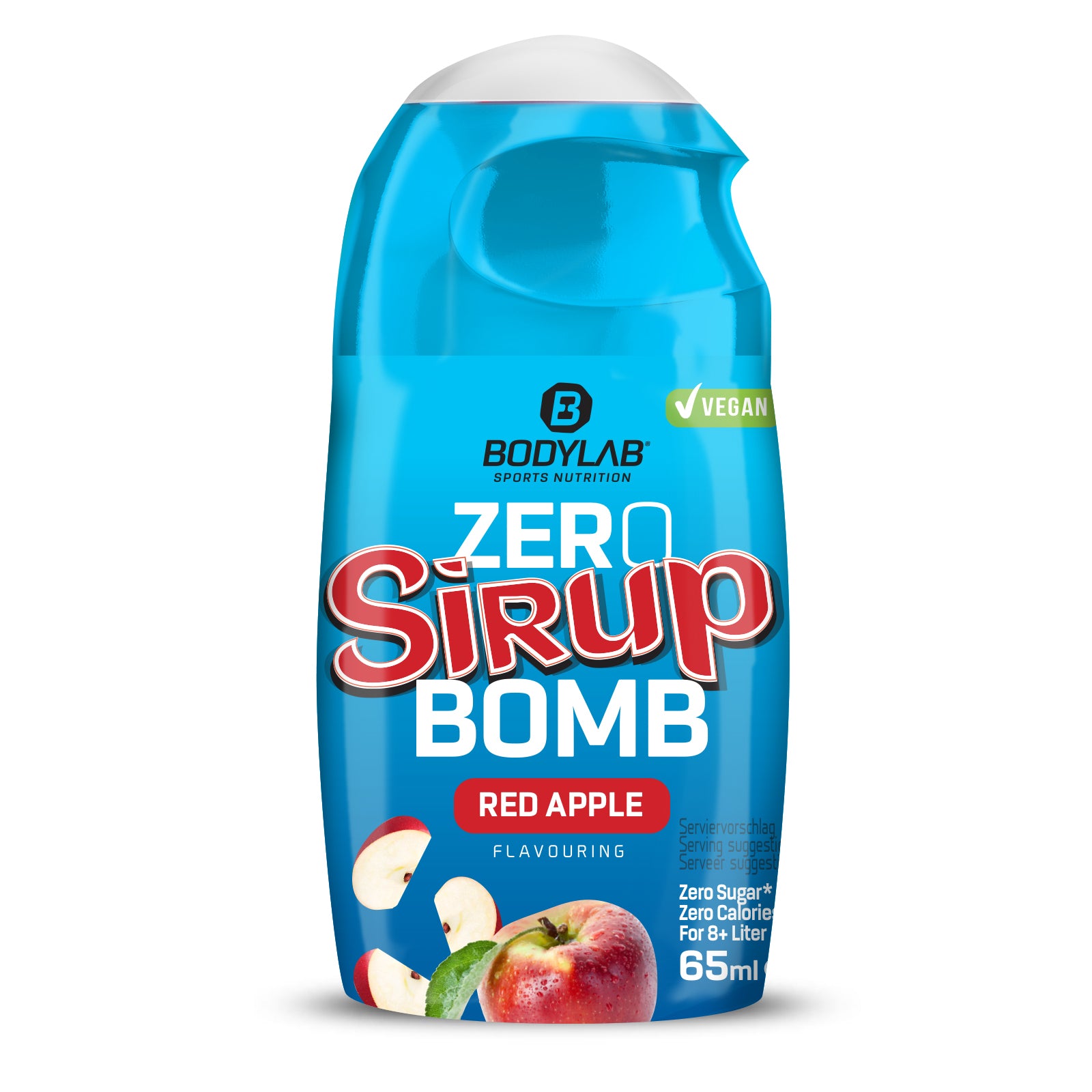 ZERO Sirup BOMB (65ml) Roter Apfel