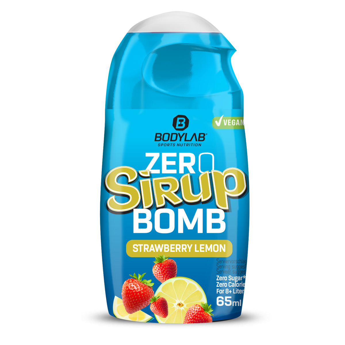 ZERO Sirup BOMB (65ml) Erdbeer-Zitrone
