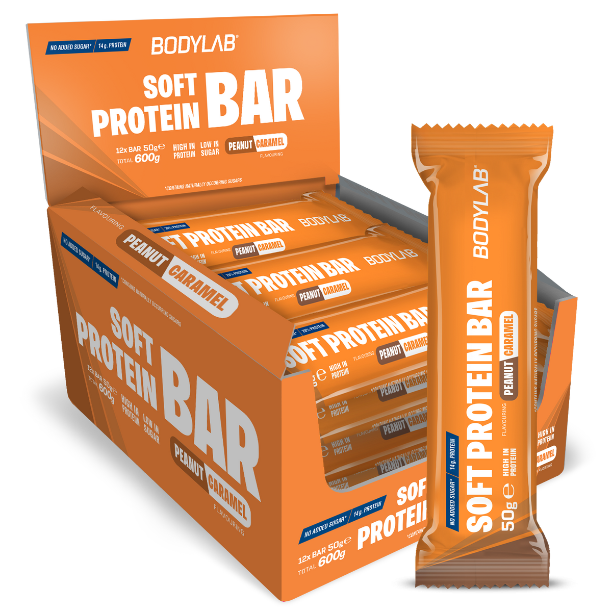 Soft Protein Bar (12x50g) Peanut Caramel