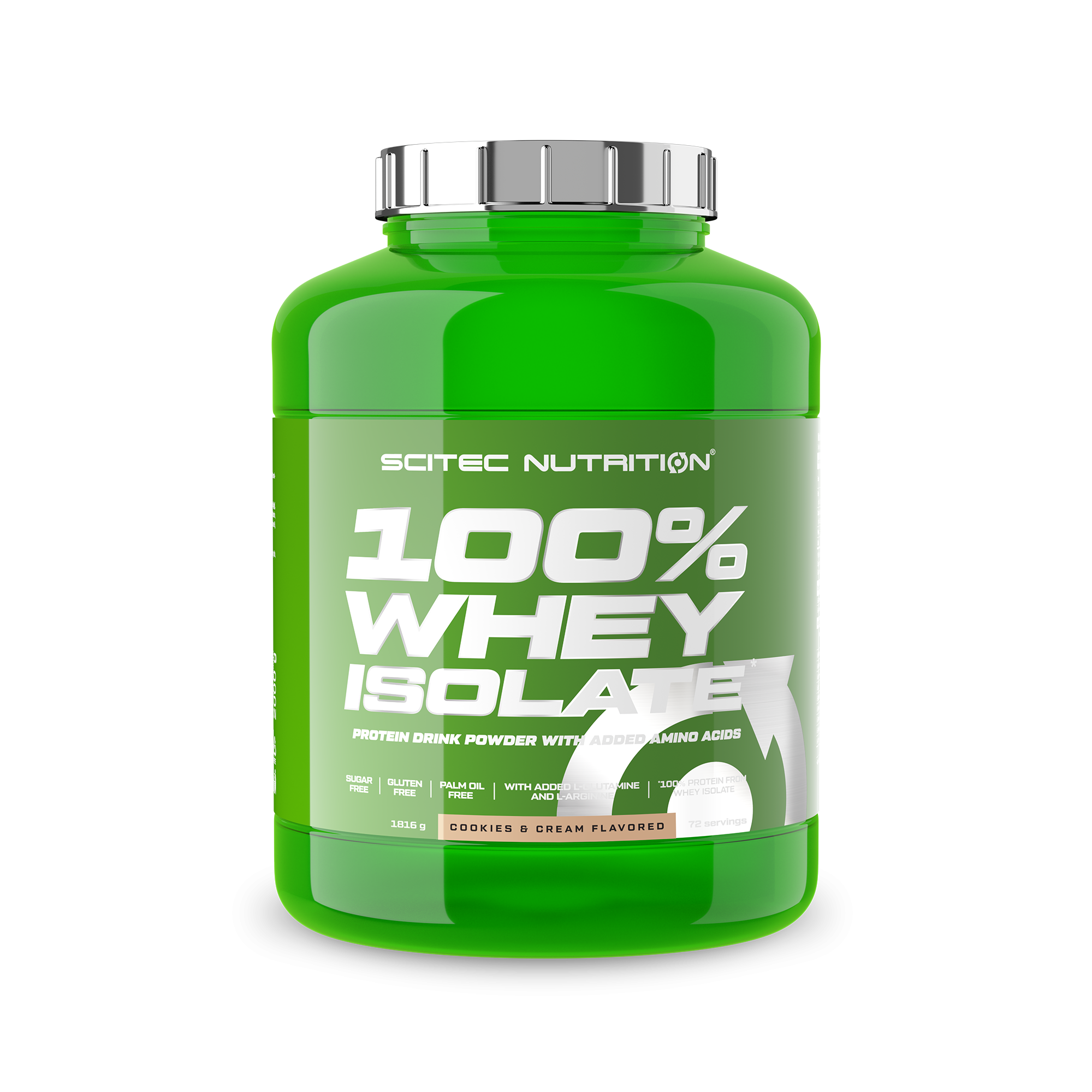 100% Whey Isolate (1816g) Cookies & Cream