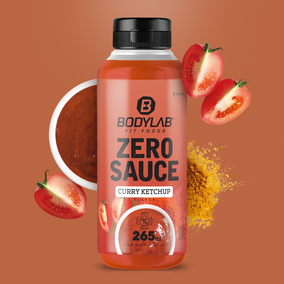 Zero Sauce (265ml) Curry Ketchup