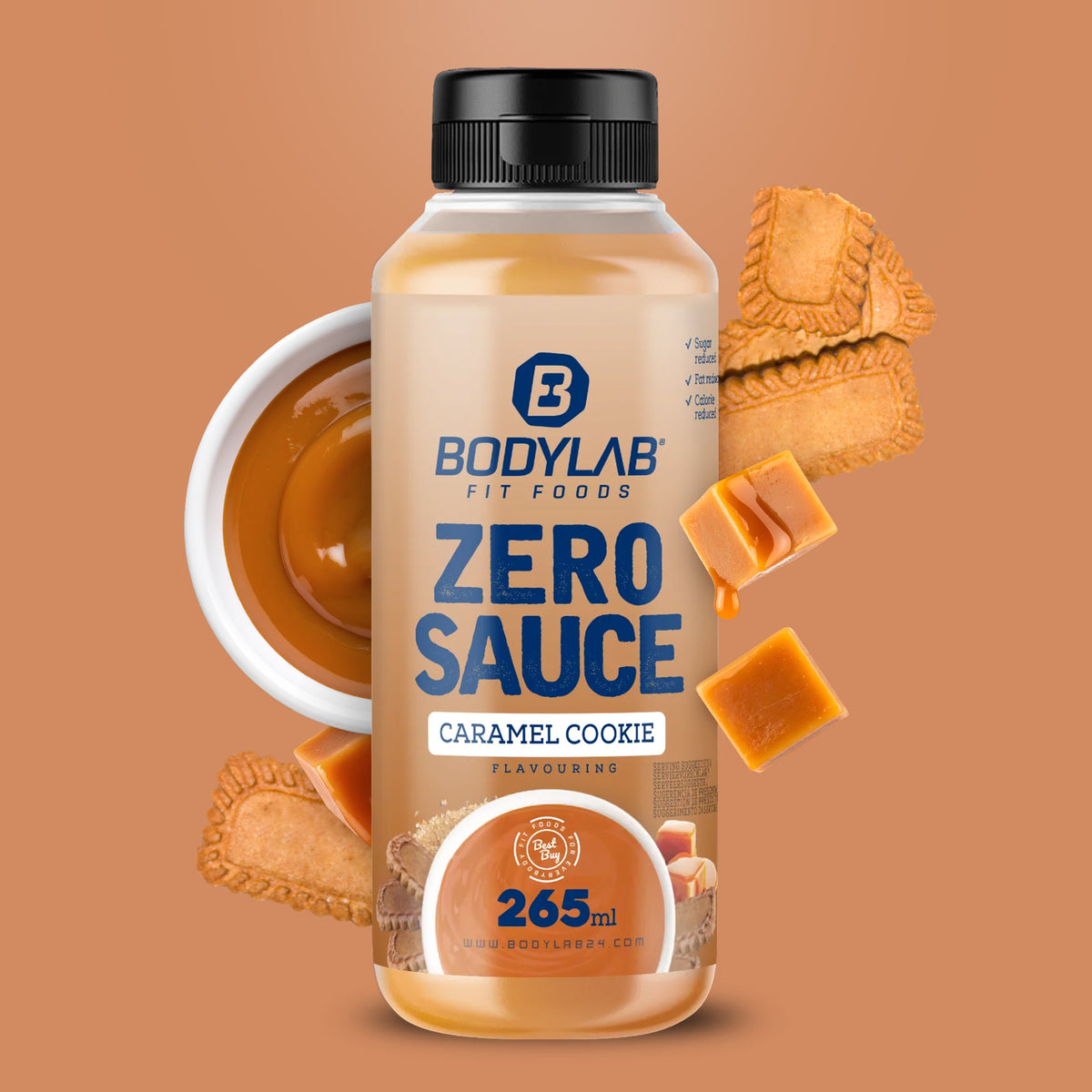 Zero Sauce (265ml) Karamellkeks / Lotuskeks