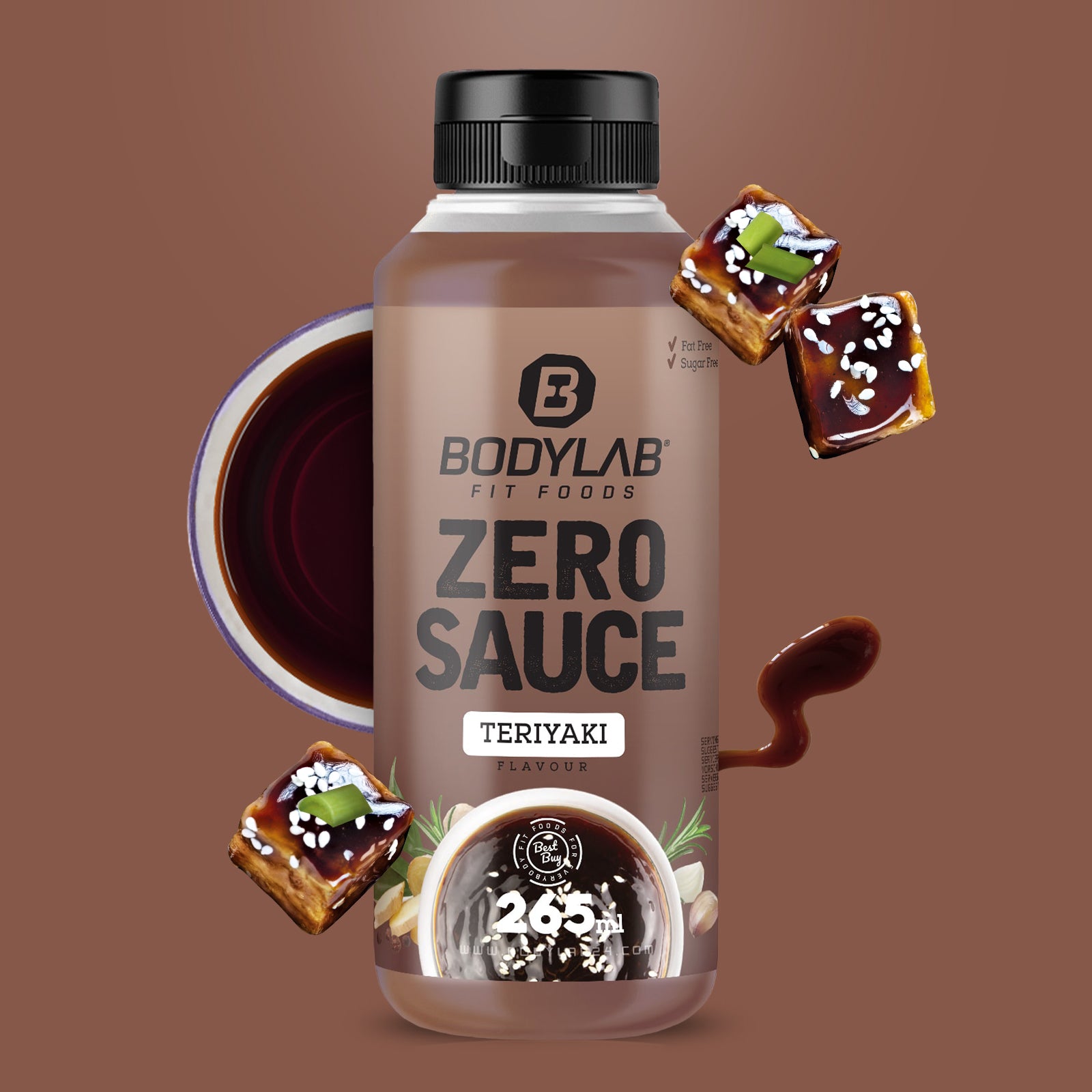 Zero Sauce (265ml) Teriyaki Würzsauce