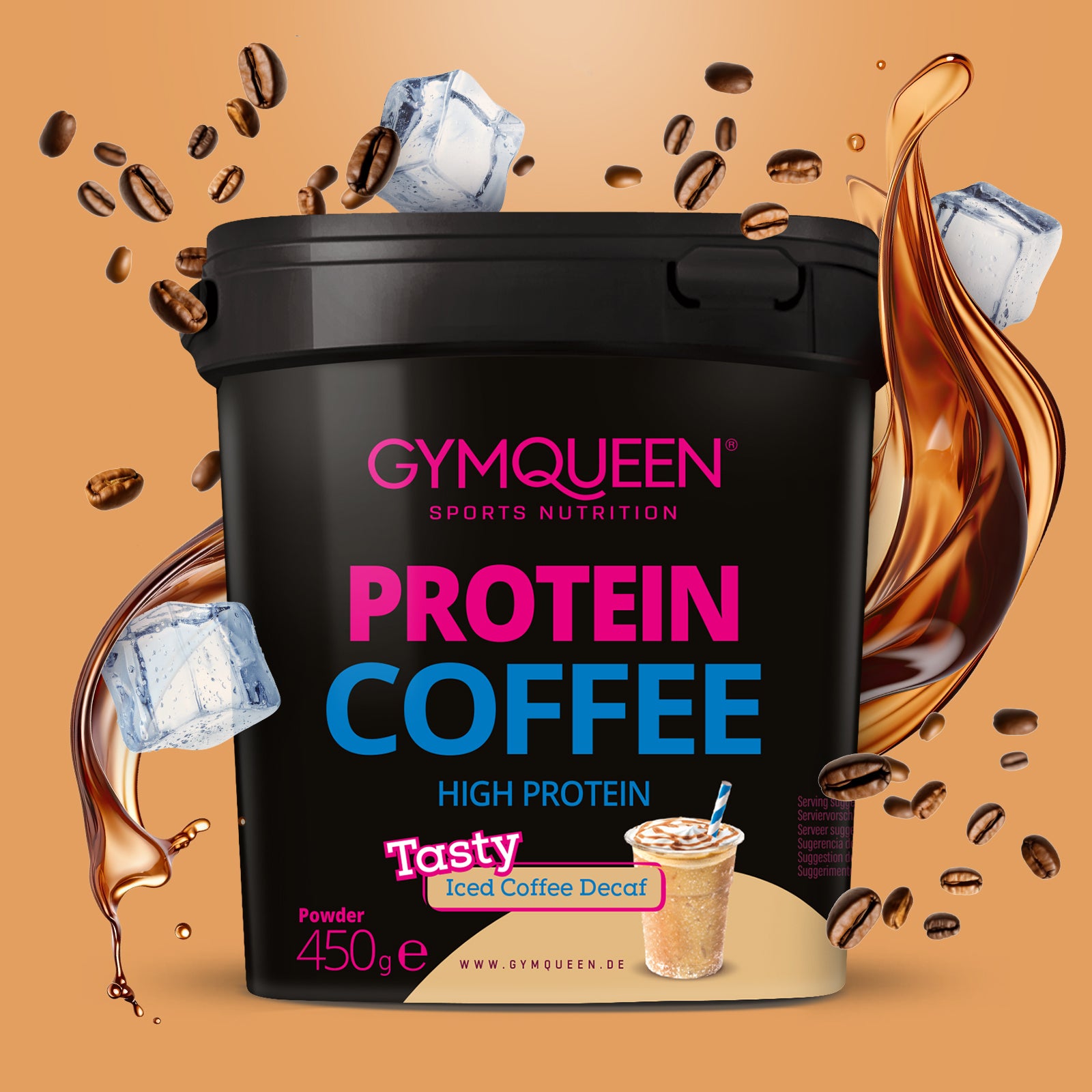 Protein Coffee (450g) Iced Coffee ohne Koffein