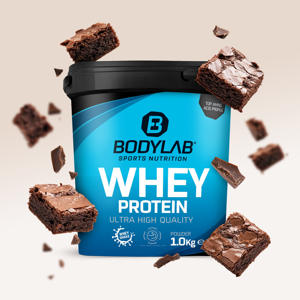 Whey Protein (1000g) Chocolate Brownie