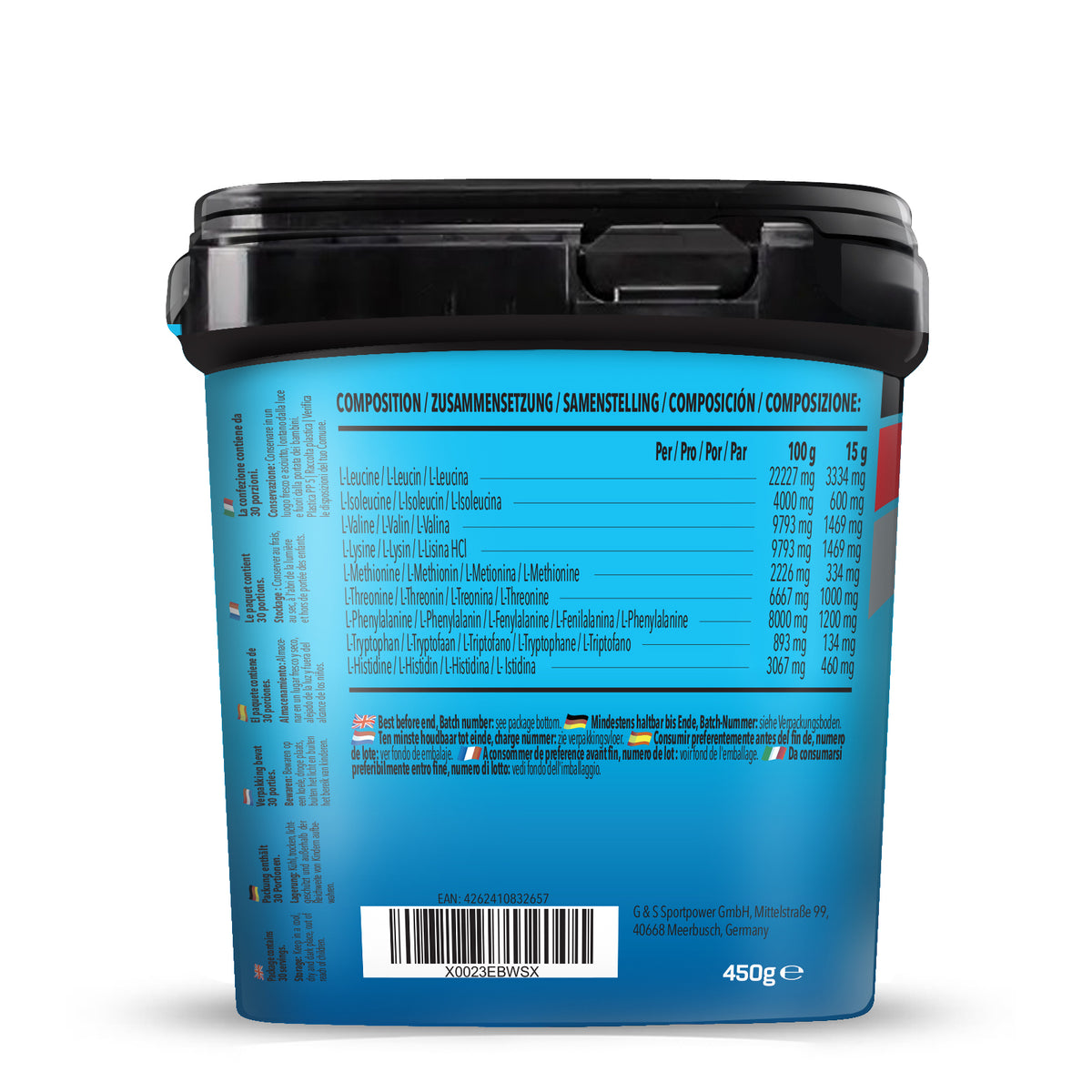 Prime EAA (Essential Amino Acids) (450g) Kirsch