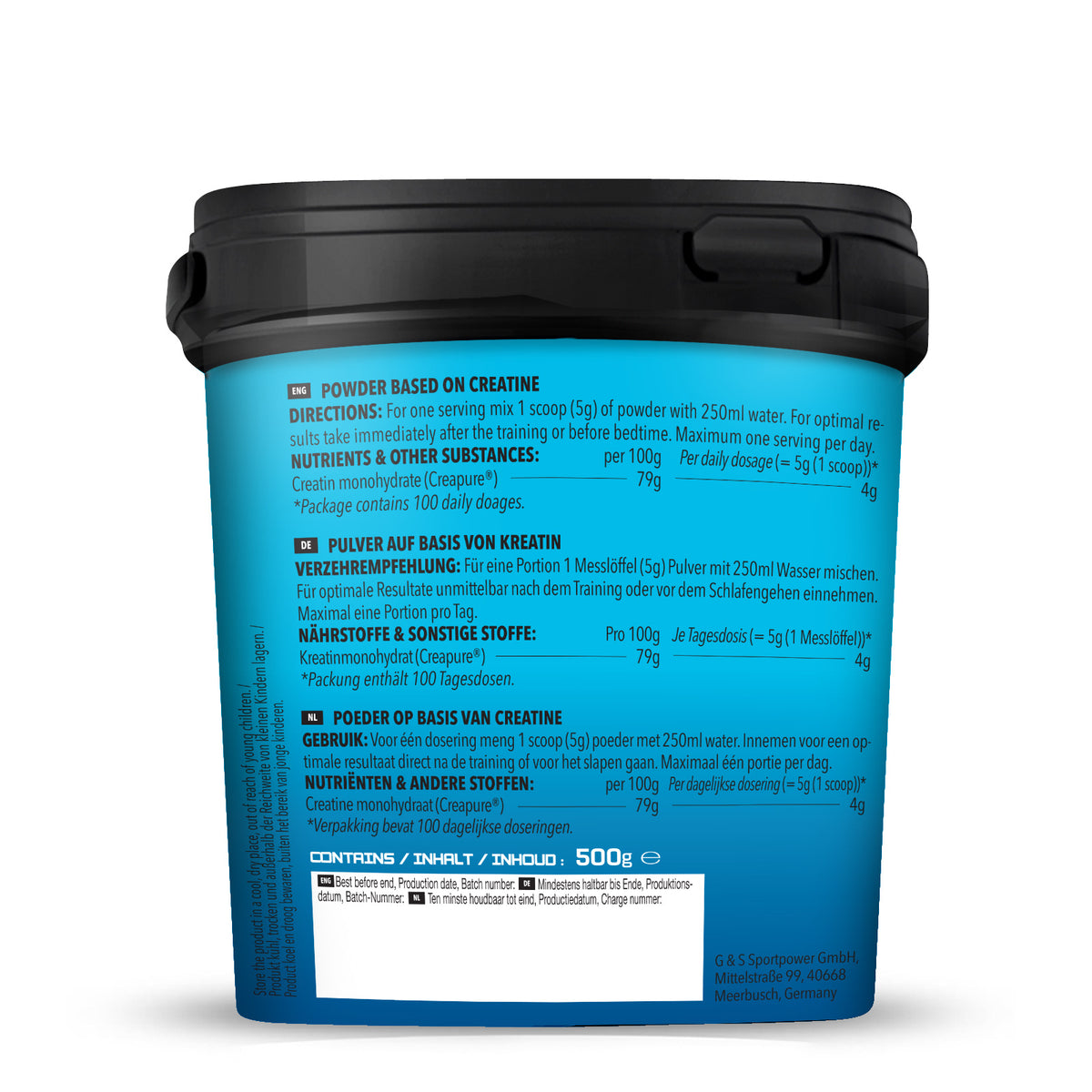 Creatine Creapure® Drink (500g) Fruchtmix