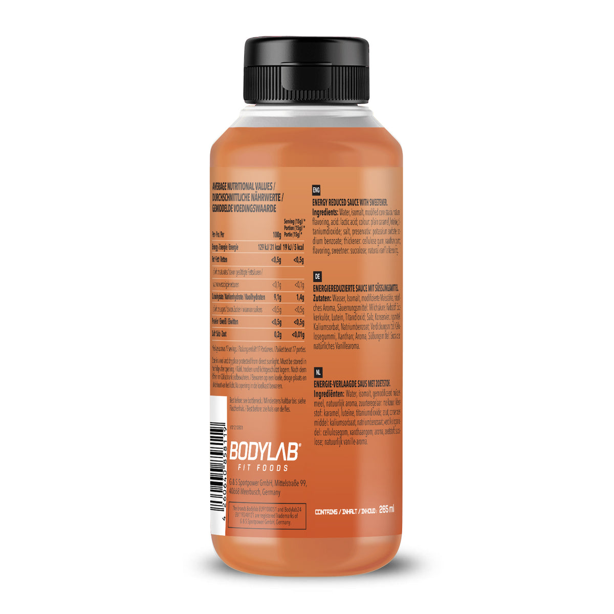 Zero Sauce (265ml) Karamell