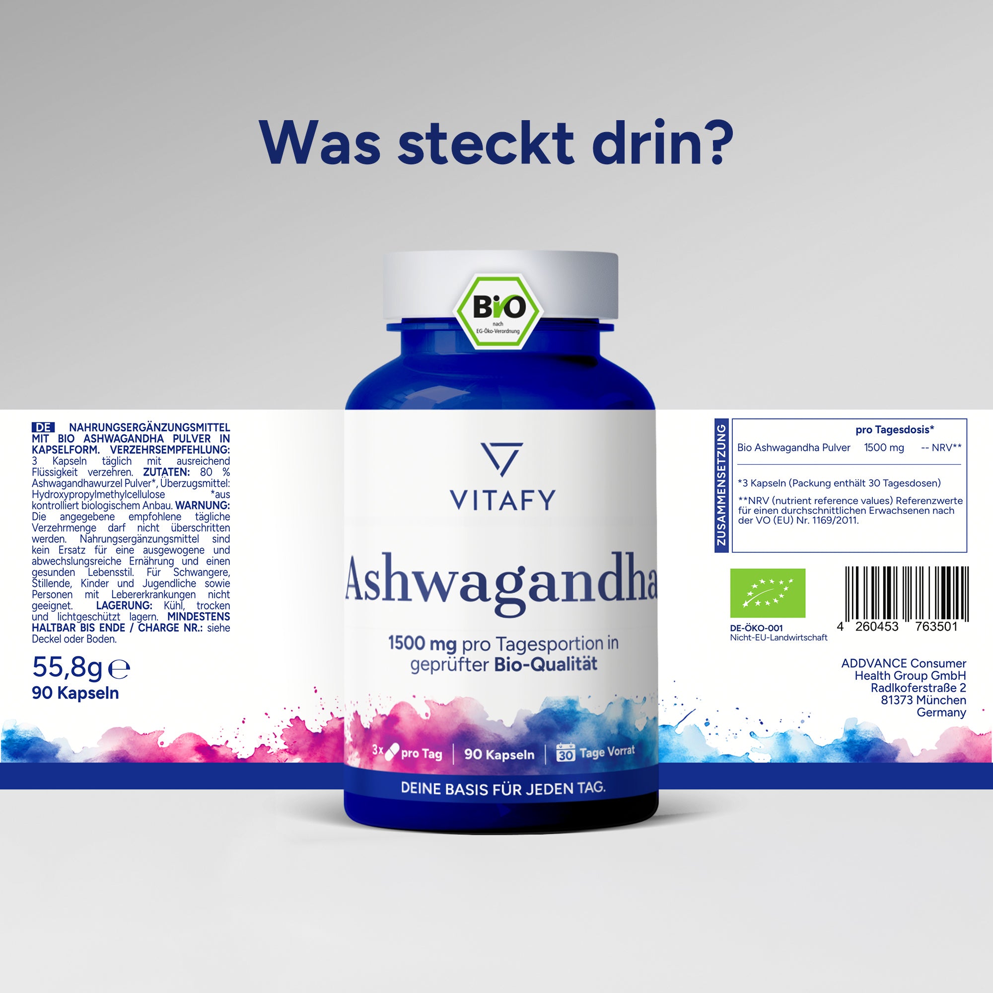 Bio Ashwagandha (90 Kapseln)