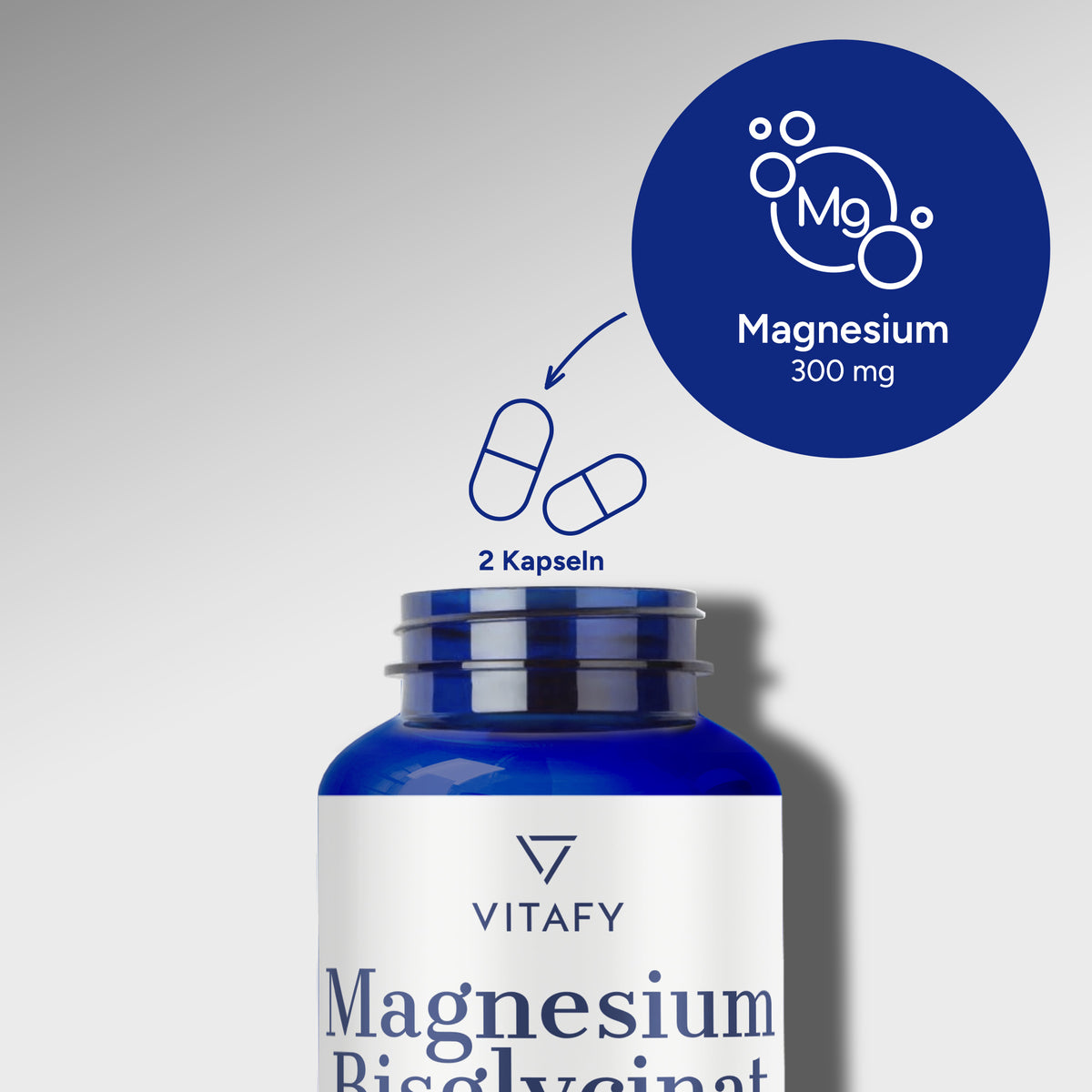Magnesium Bisglycinat (60 Kapseln)