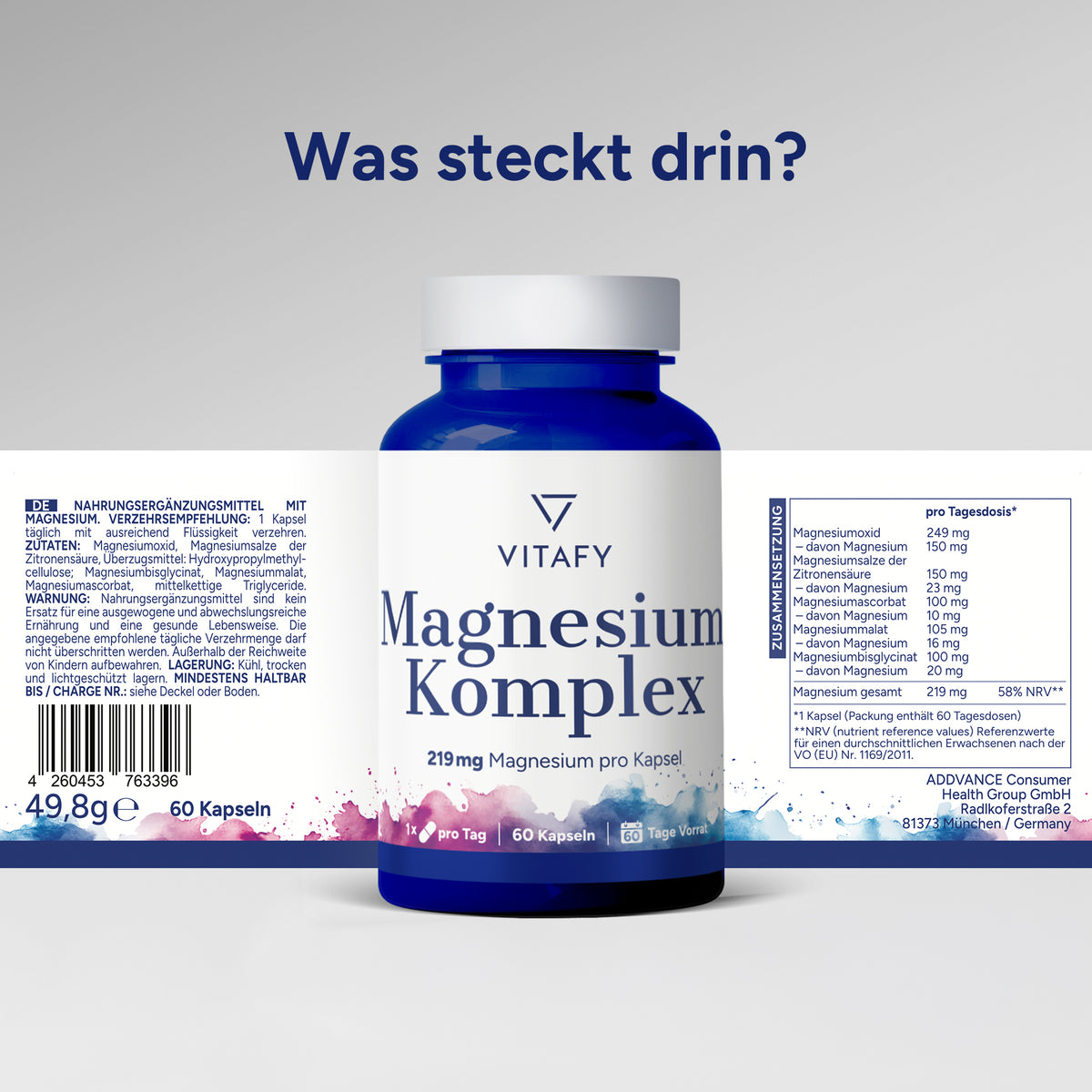 Magnesium Komplex (60 Kapseln)