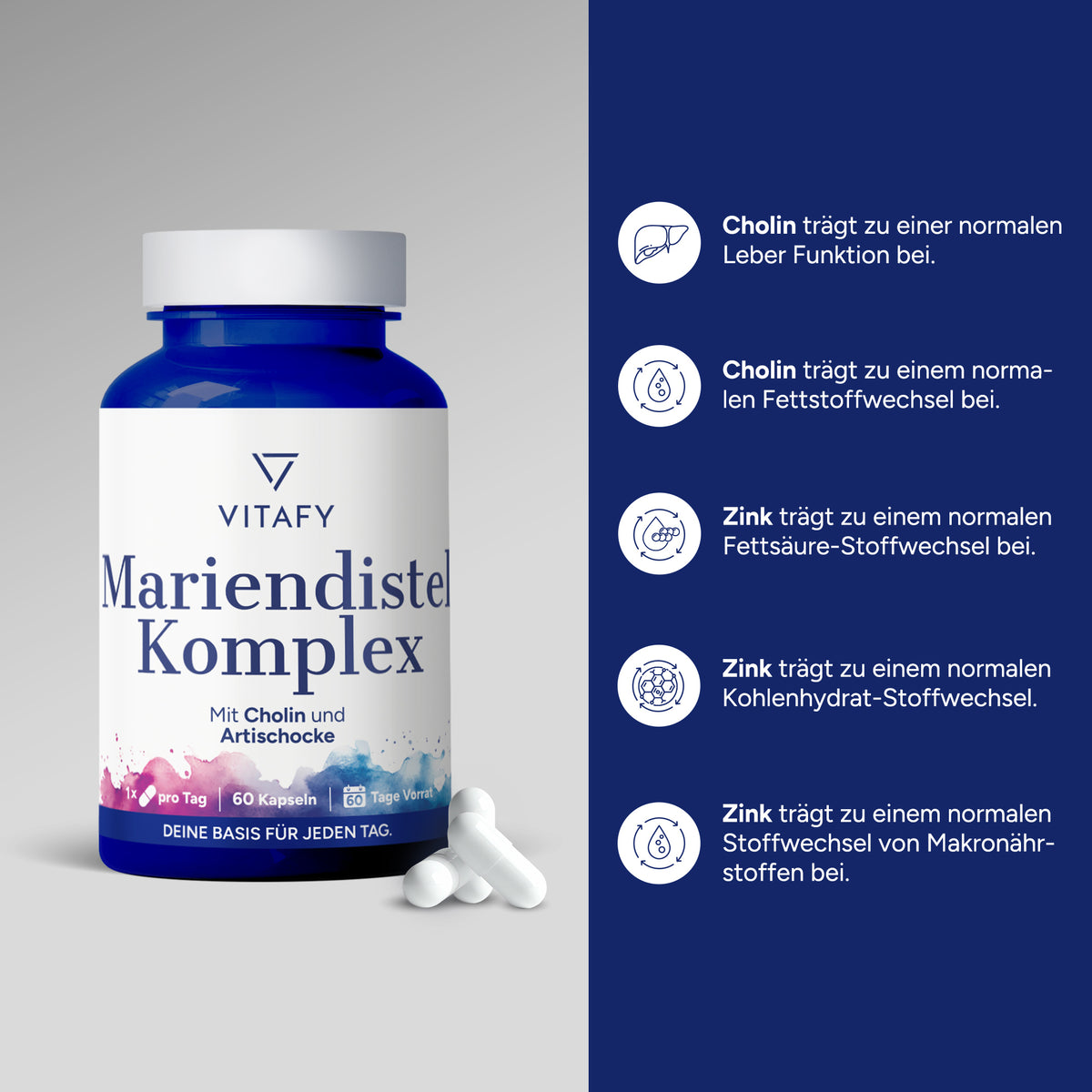 Mariendistel Komplex (60 Kapseln)