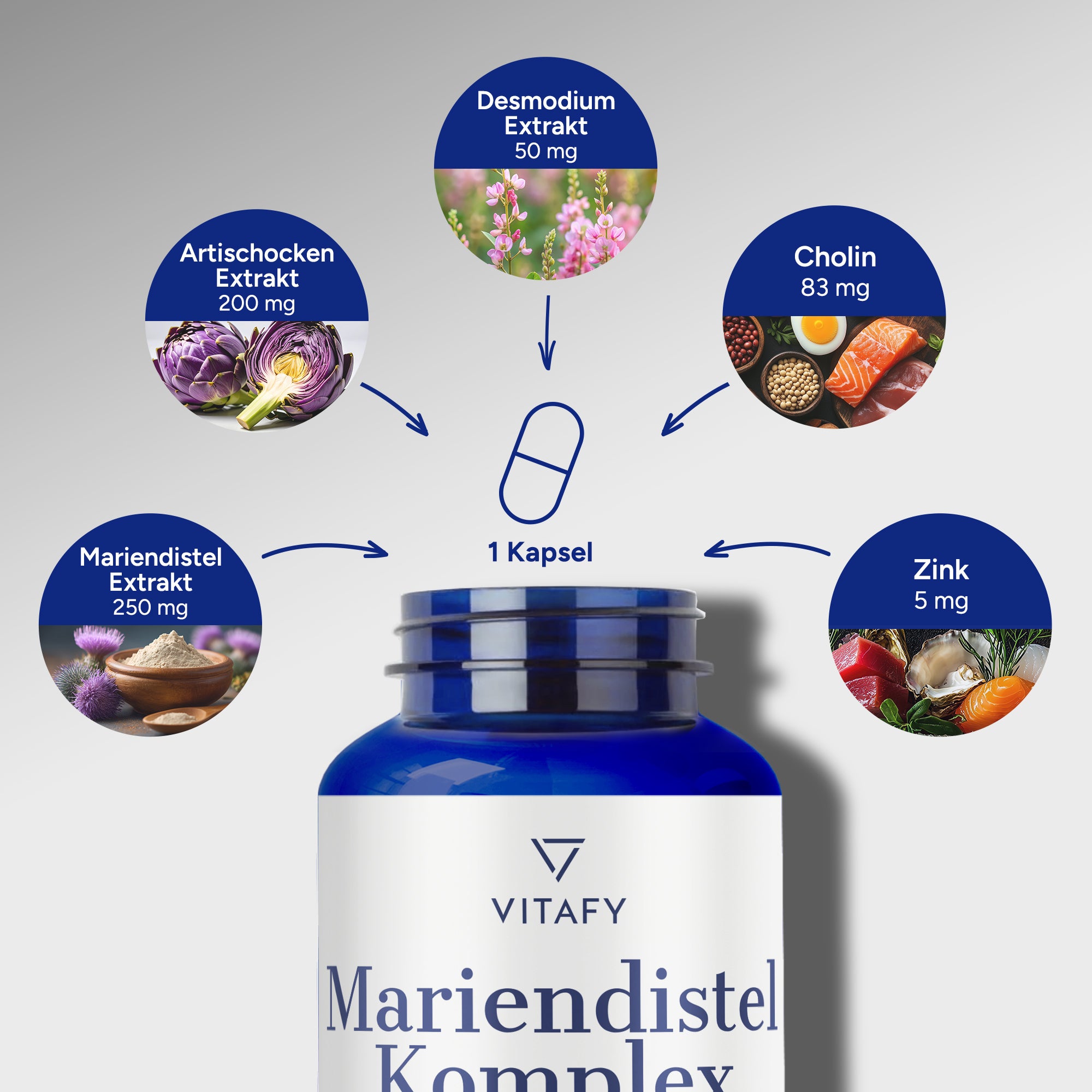 Mariendistel Komplex (60 Kapseln)