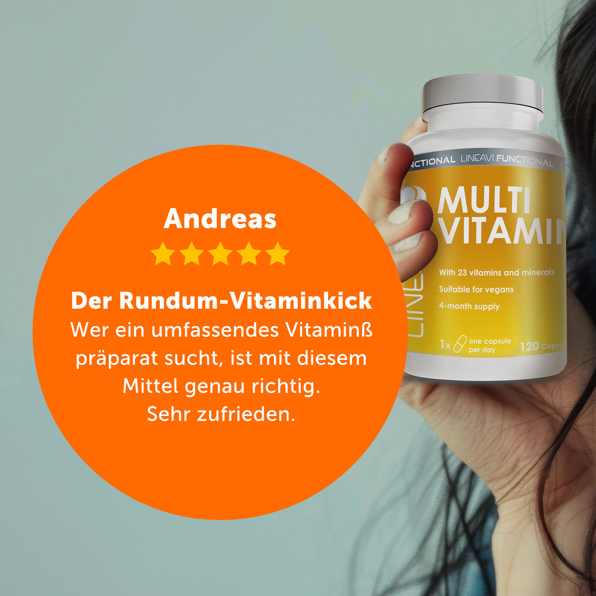 Doppelpack: 2x Multivitamin (2x120 Kapseln)
