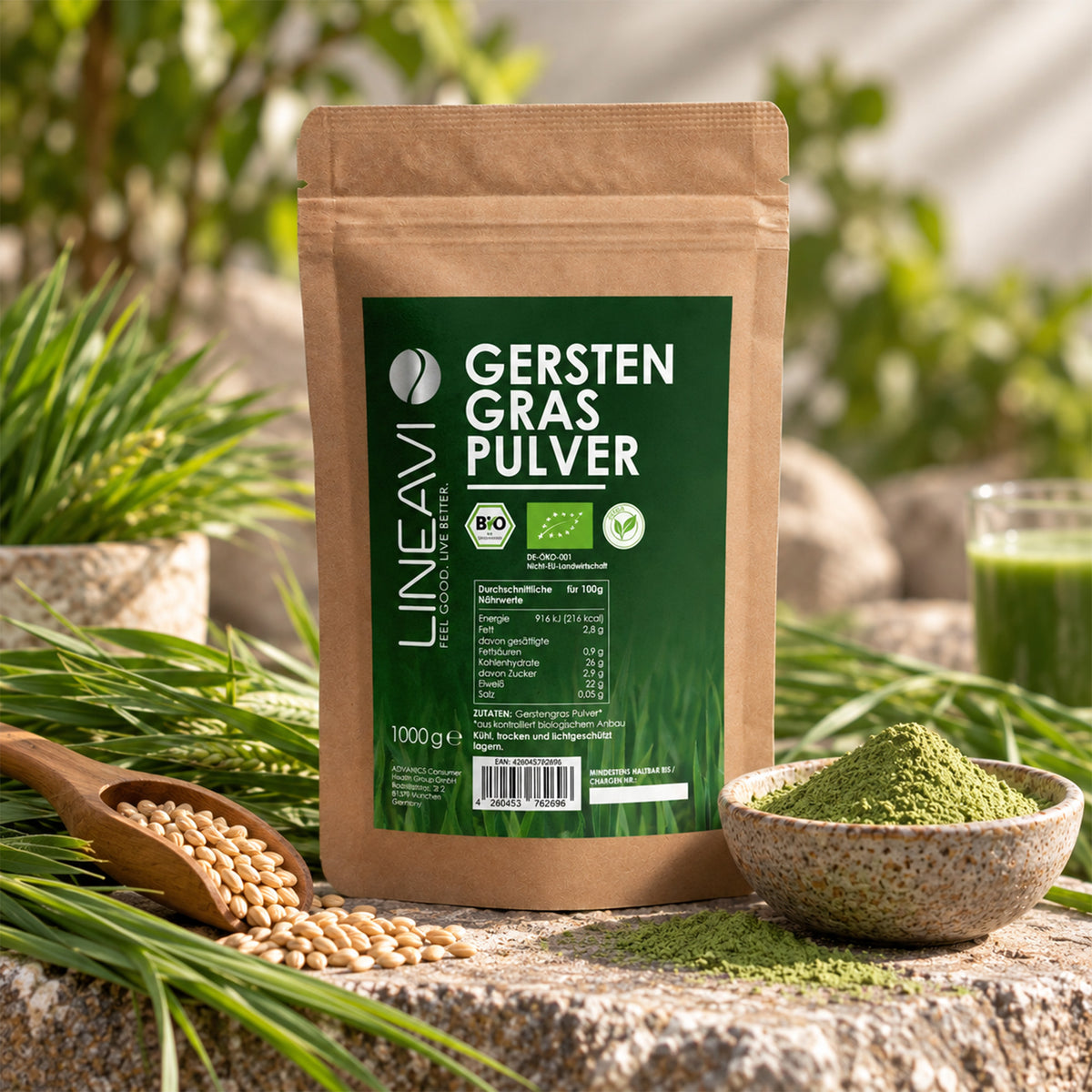 Bio Gerstengraspulver (250g)