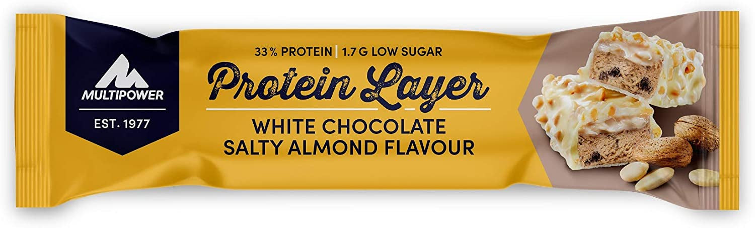 Protein Layer (18x50g) White Chocolate Salty Almond