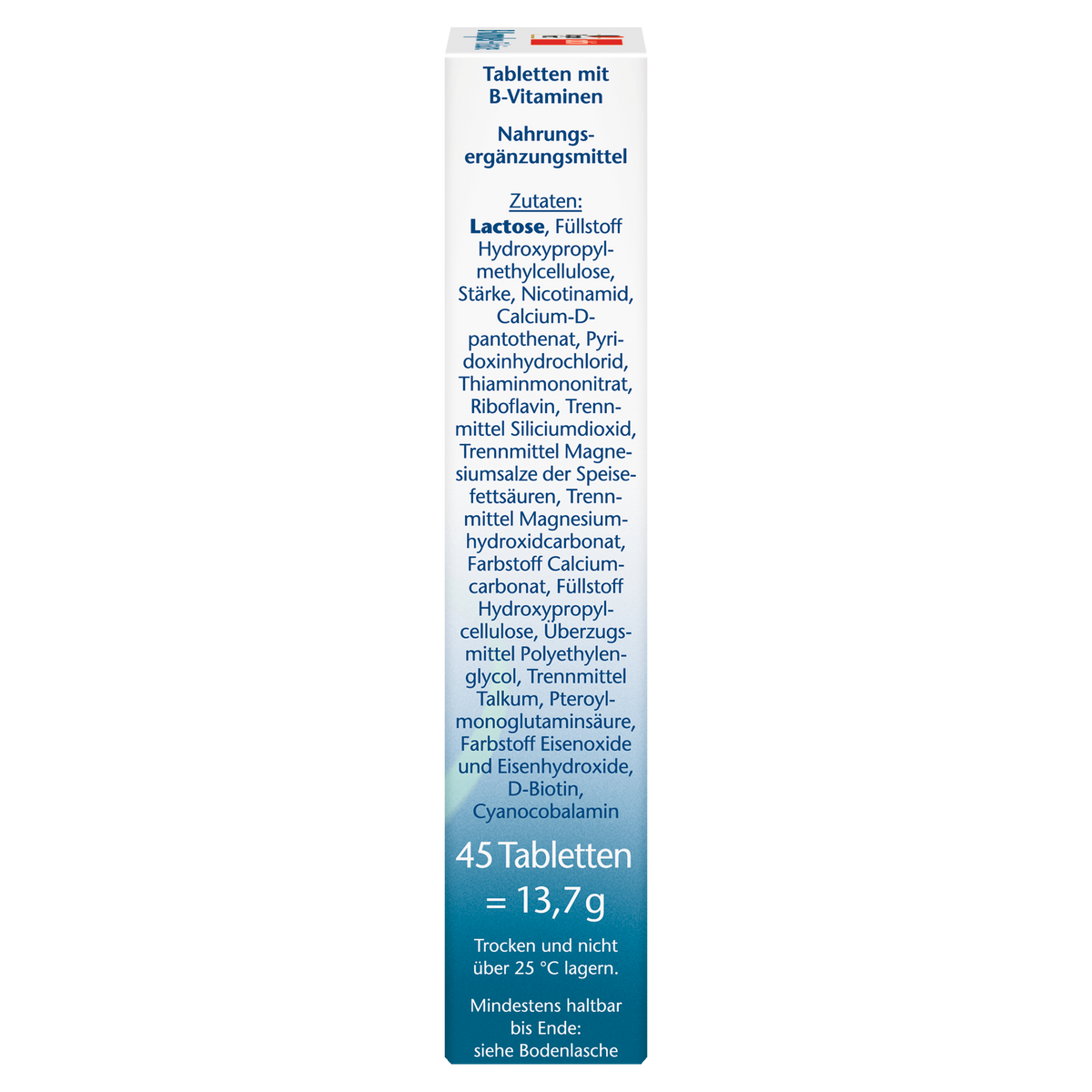 B-Komplex + Folsäure Depot (45 Tabletten)