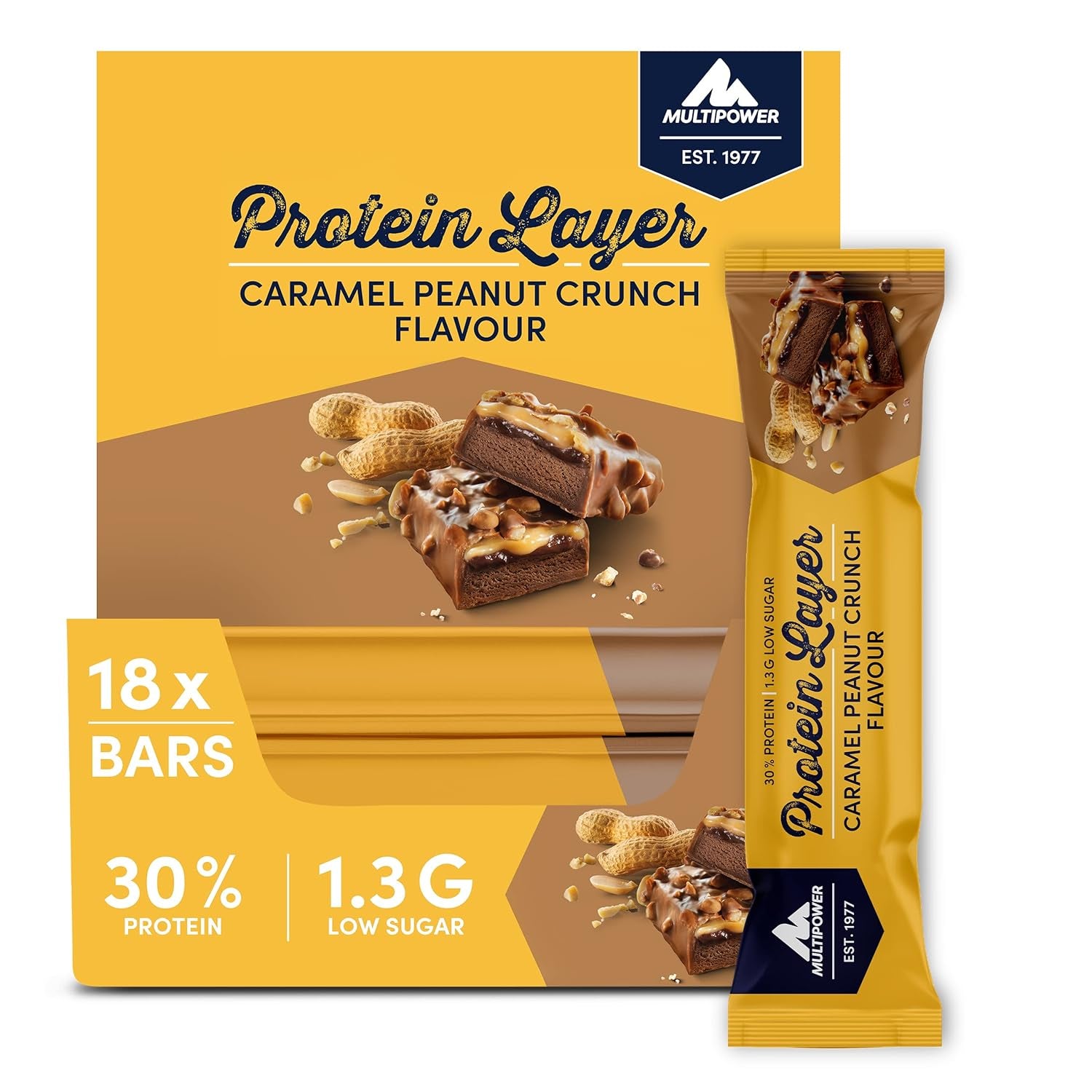 Protein Layer (18x50g) Peanut Caramel