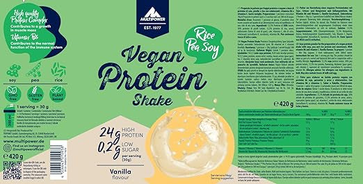 Vegan Protein Shake (420g) Vanilla