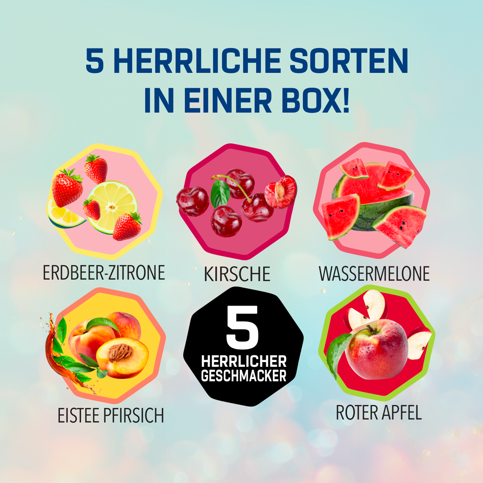 ZERO Sirup BOMB 1.0 - 4.0 Box  (5x65ml) Mixed Box 1