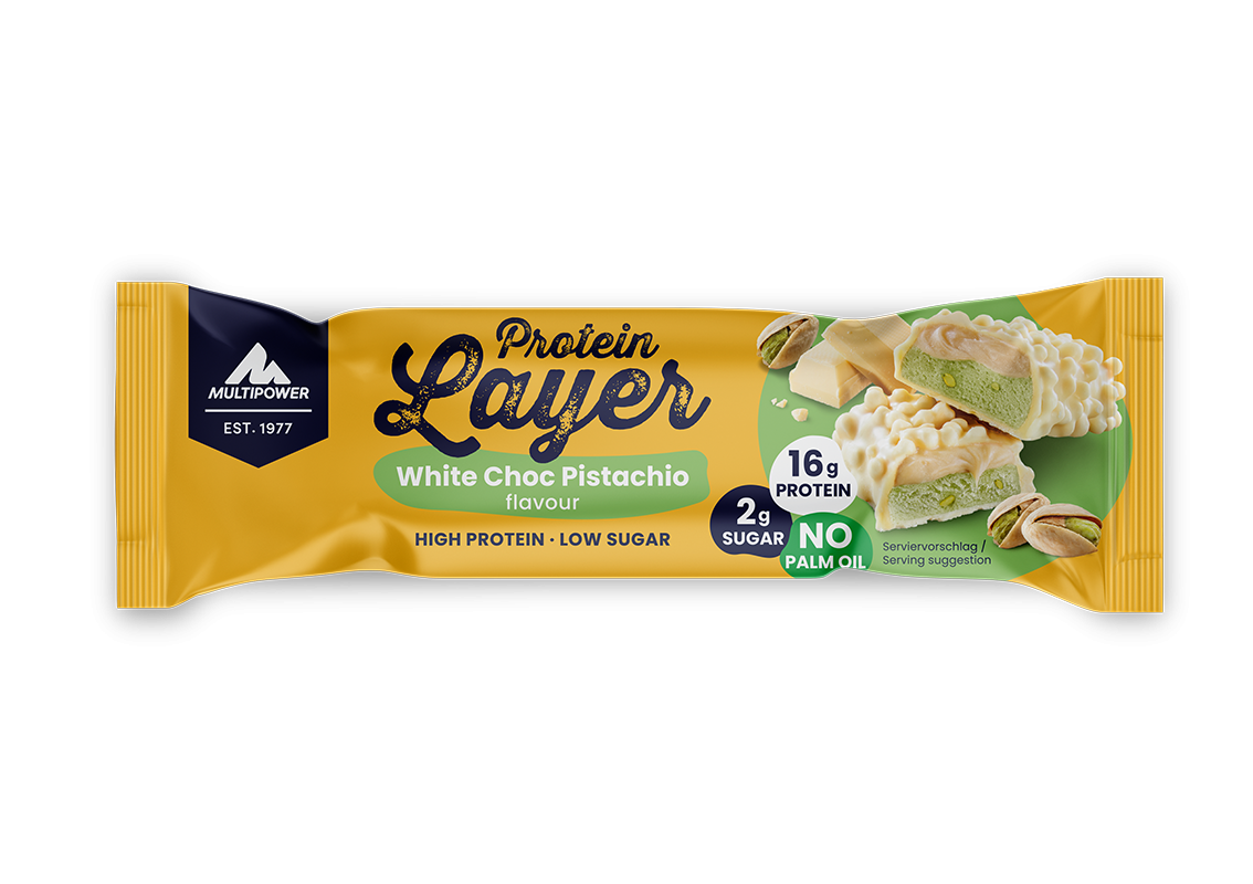 Protein Layer (18x50g) White Chocolate Pistachio