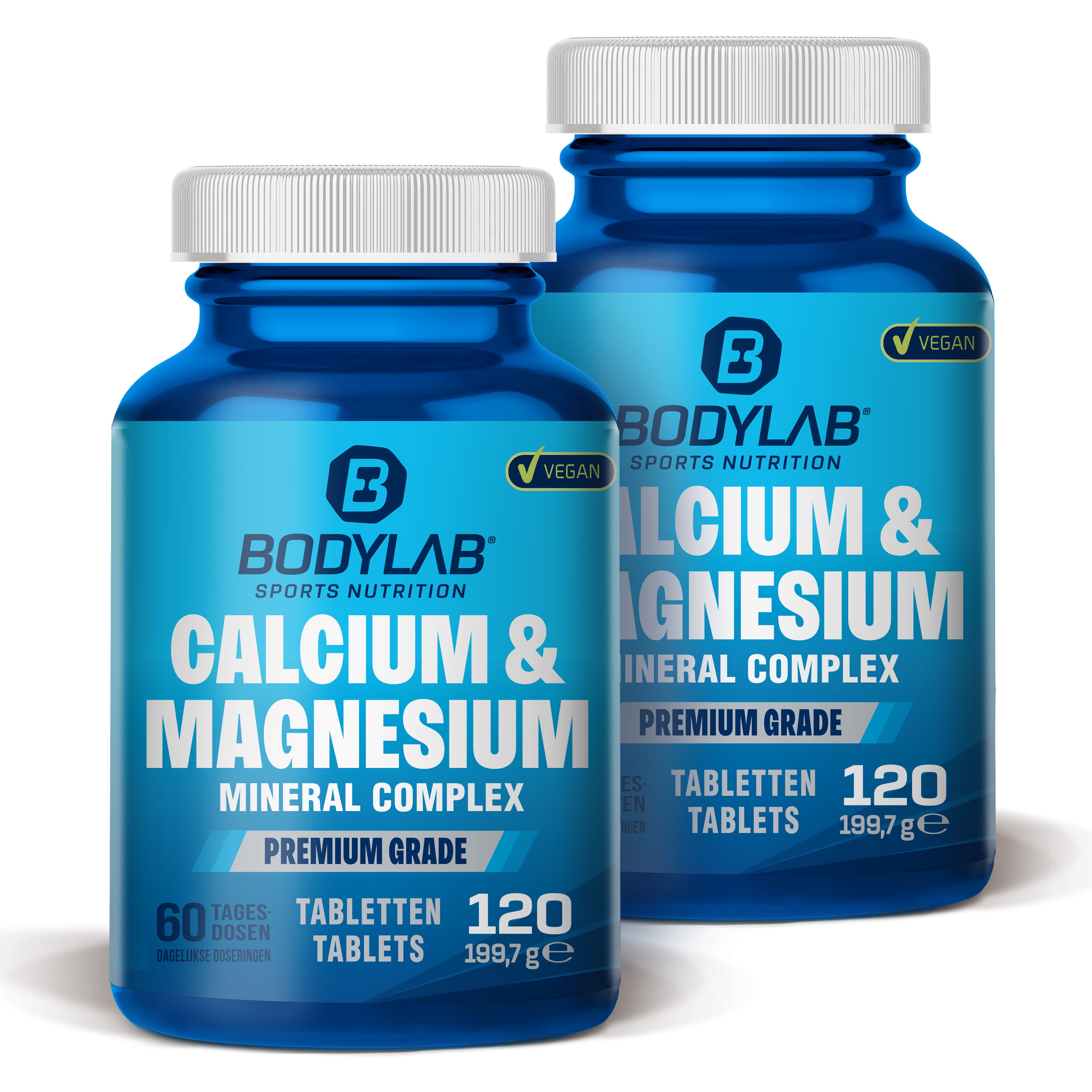 2 x Calcium & Magnesium Complex (120 Tabletten)