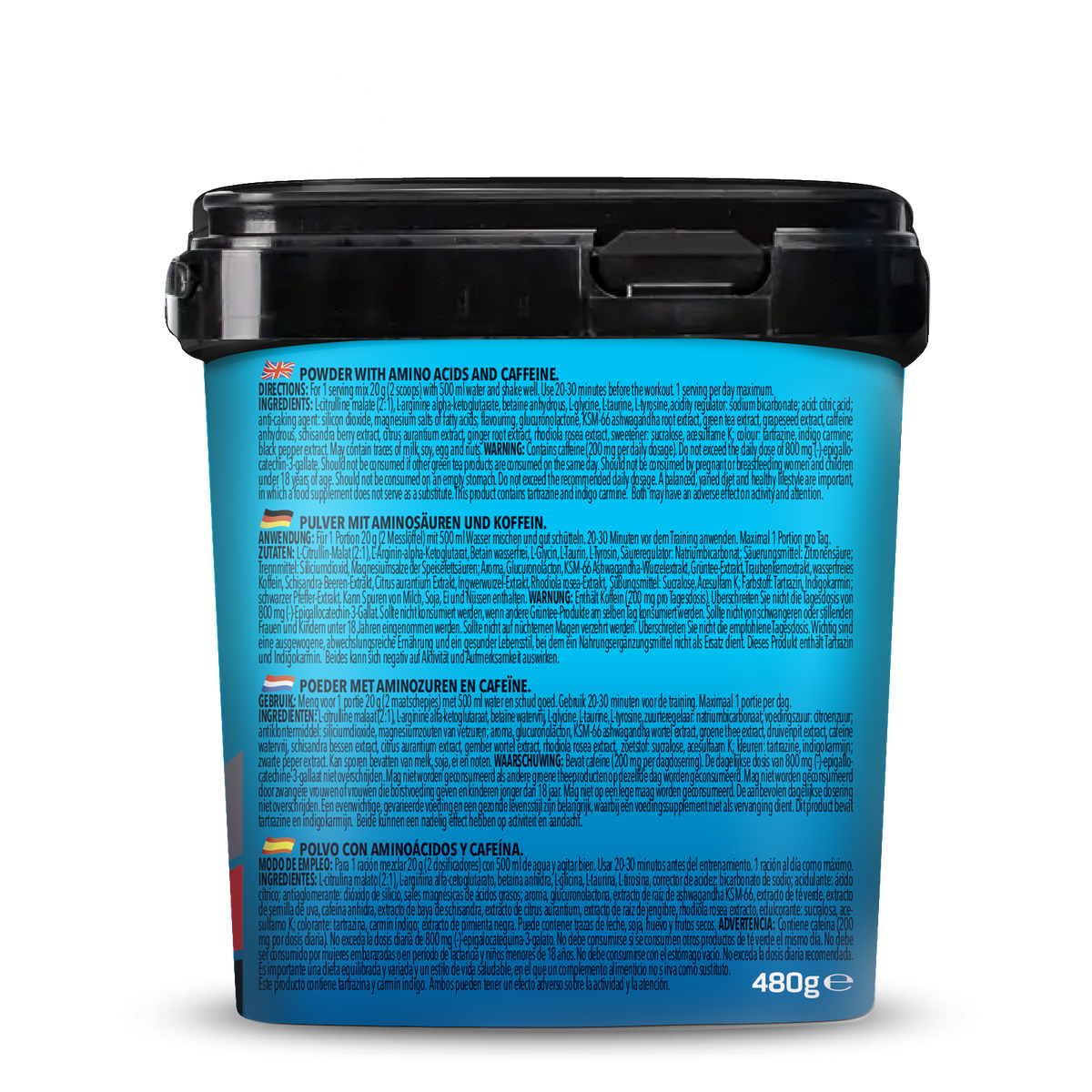 Bodybuilder Pre Workout (480g) Grüner Apfel