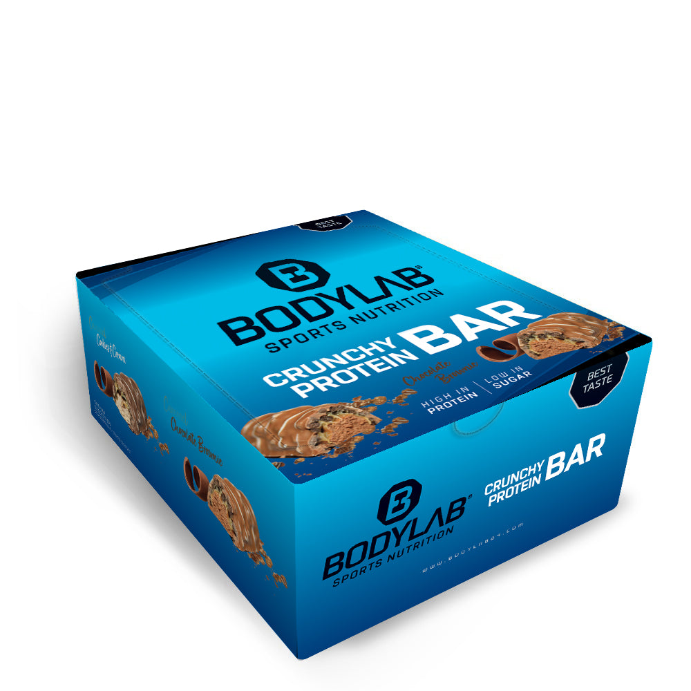 Crunchy Protein Bar (12x64g) Schokoladen Brownie