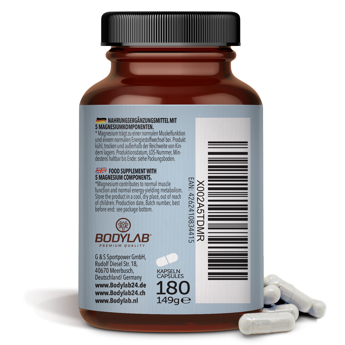 Magnesium Komplex (180 Kapseln)