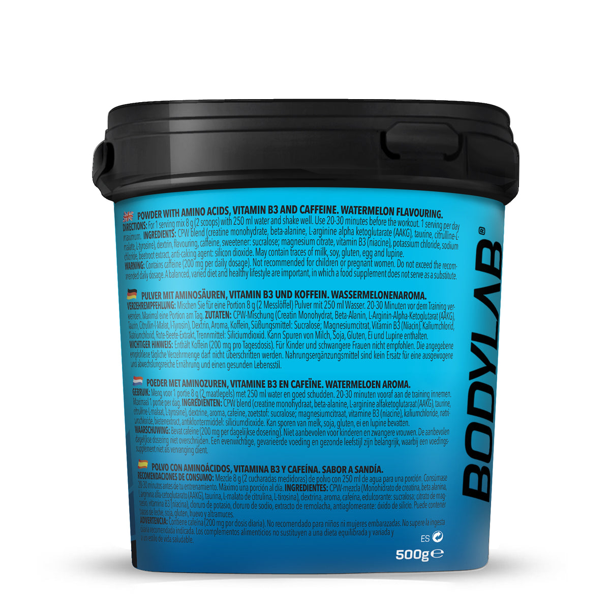 Concentrated Pre Workout (500g) Wassermelone
