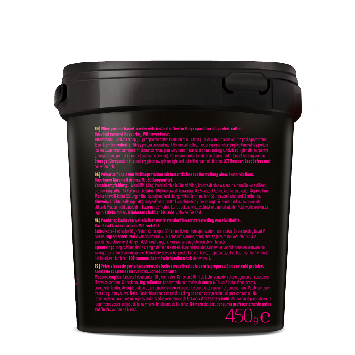 Protein Coffee (450g) Haselnuss-Caramel