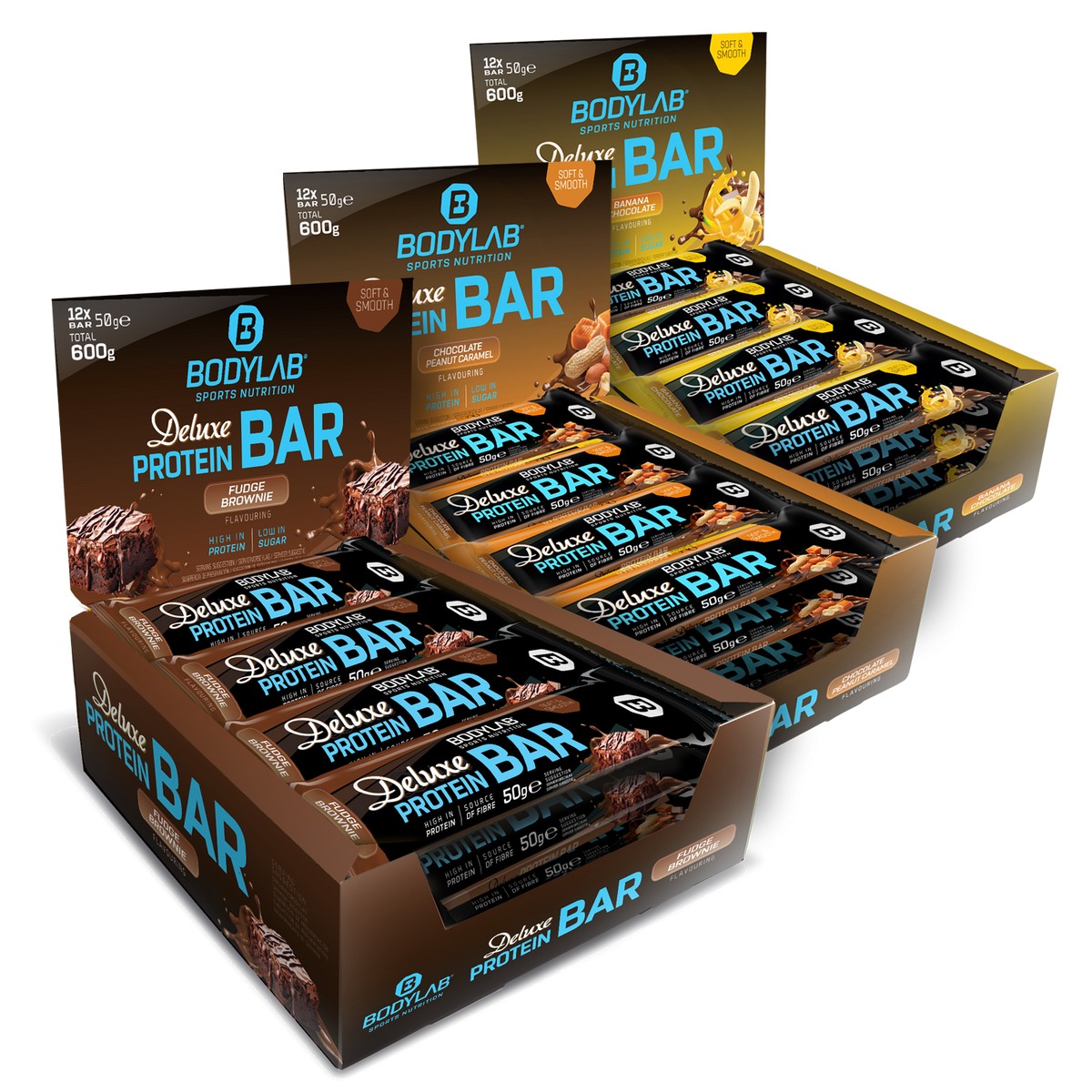 3 x Deluxe Protein Bar (je 12x50g)