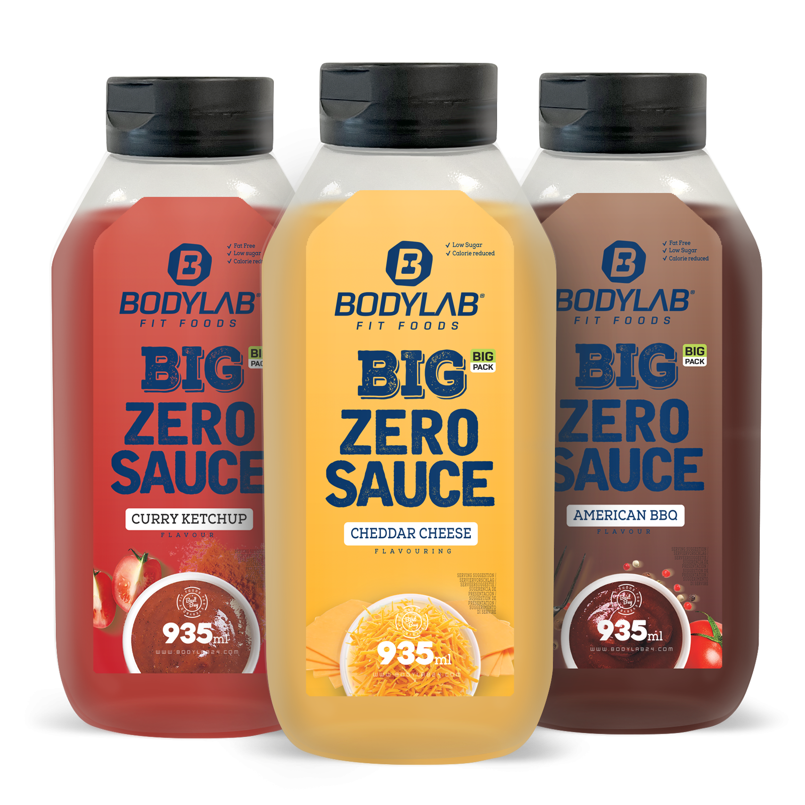 3 x Big ZERO Sauce (je 935ml)
