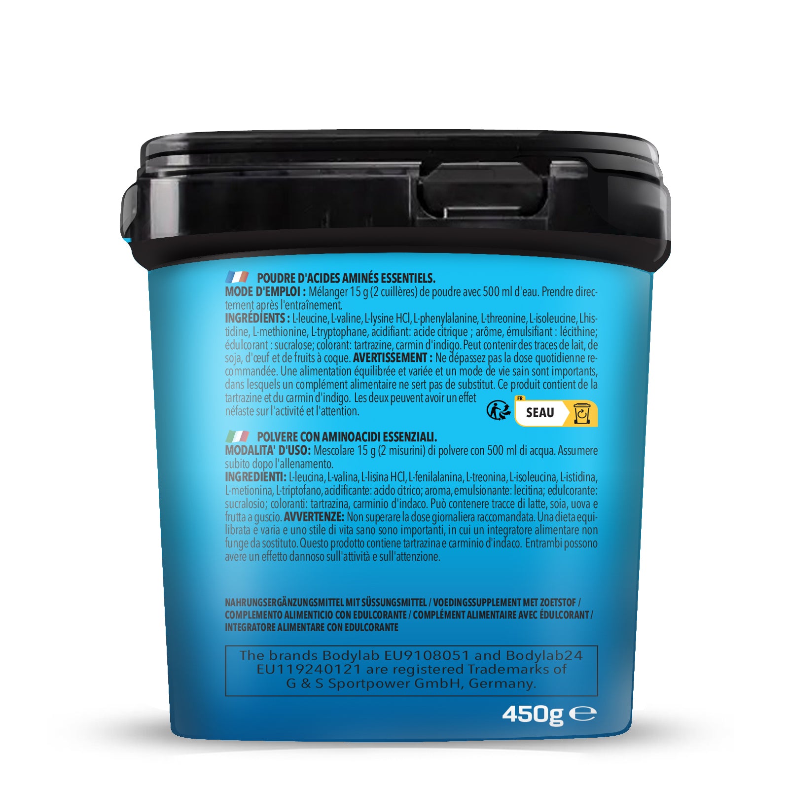 Prime EAA (Essential Amino Acids) (450g) Grüner Apfel