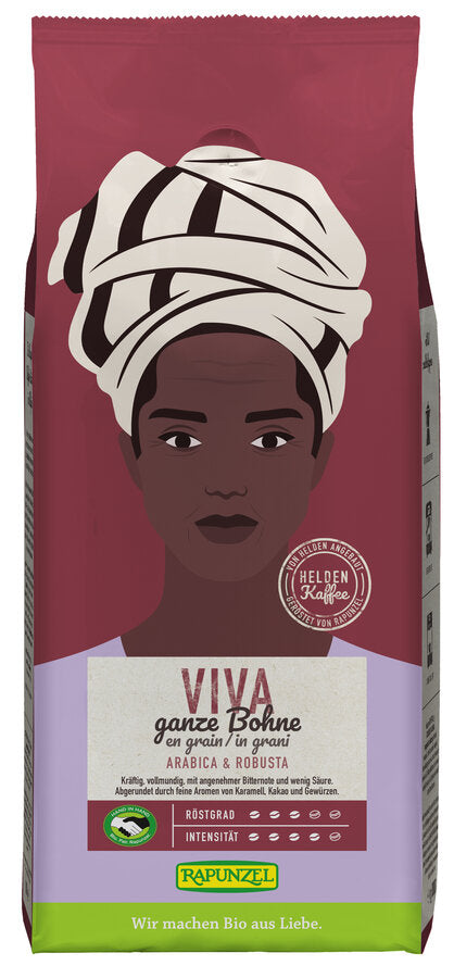 Heldenkaffee Viva ganze Bohnen Bio (1000g)