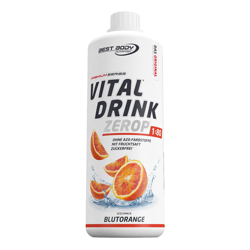 Vital Drink Zerop (1000ml) Blutorange