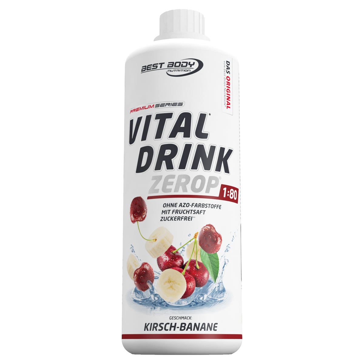 Vital Drink Zerop (1000ml) Kirsch-Banane