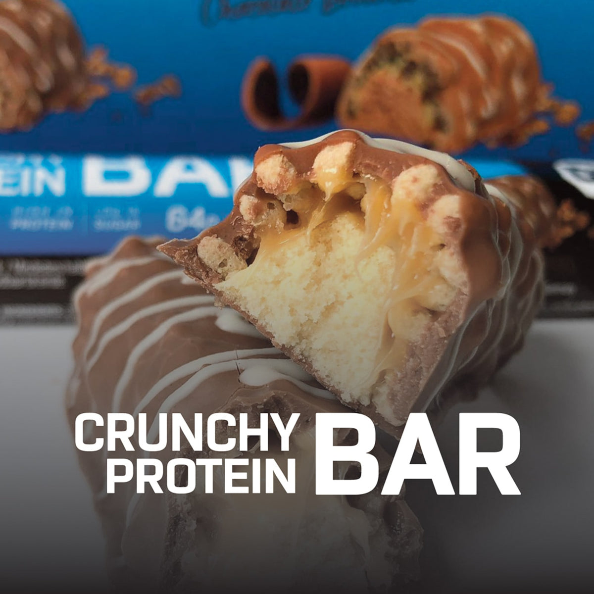 3 x Crunchy Protein Bar (je 12x64g)