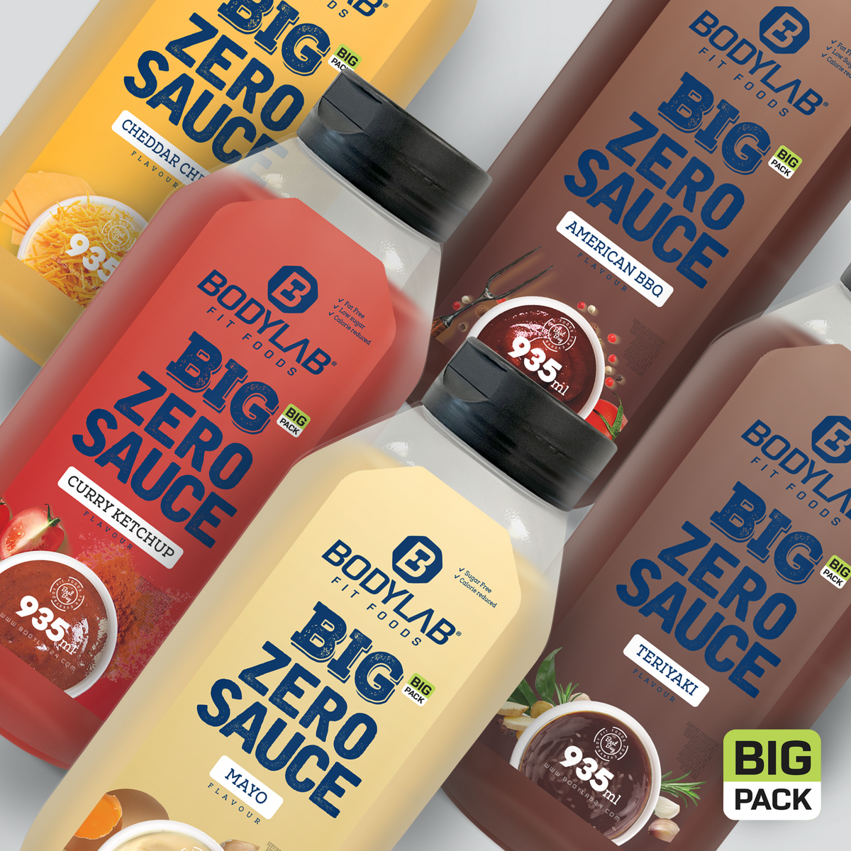 3 x Big ZERO Sauce (je 935ml)