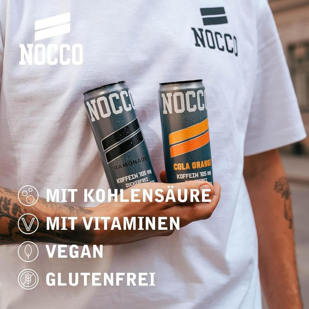 Nocco Black (330ml) Cola Orange