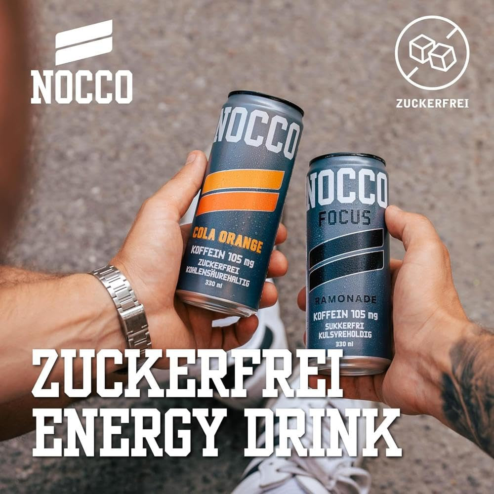 Nocco Black (330ml) Cola Orange