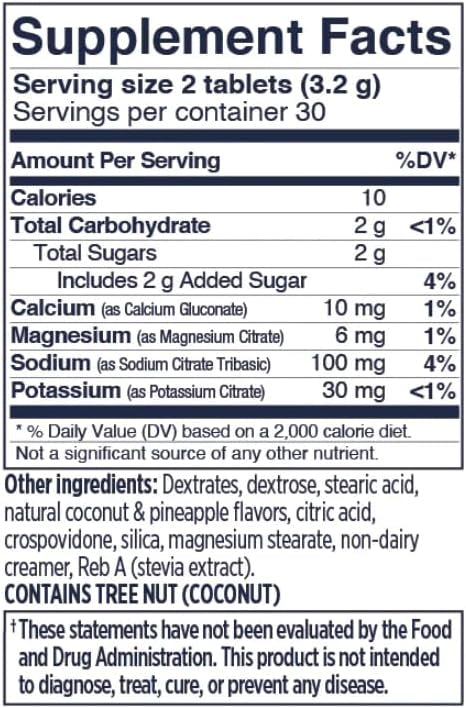 FastChews (60 Kautabletten) Coconut Pineapple