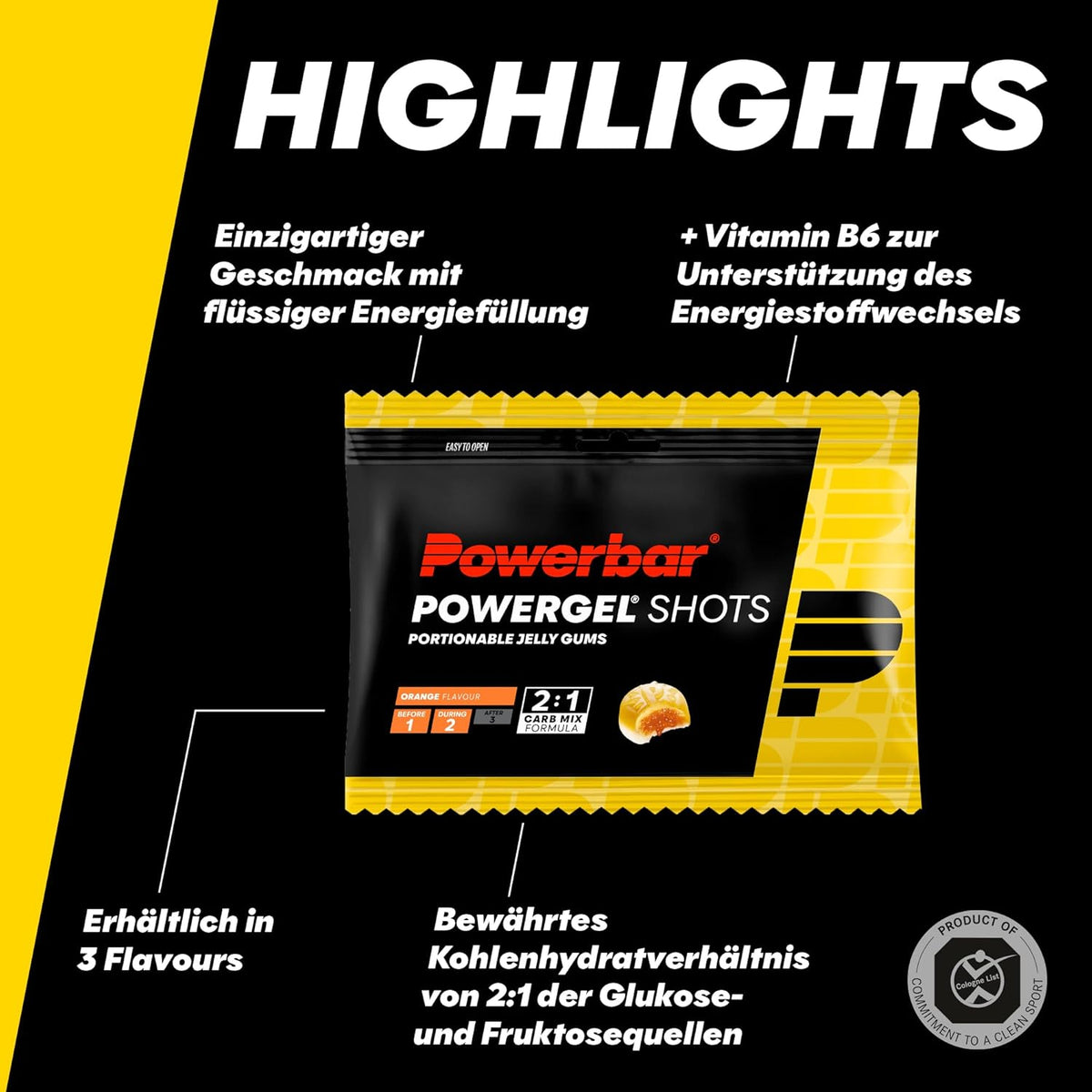 Powergel Shots (24x60g) Orange