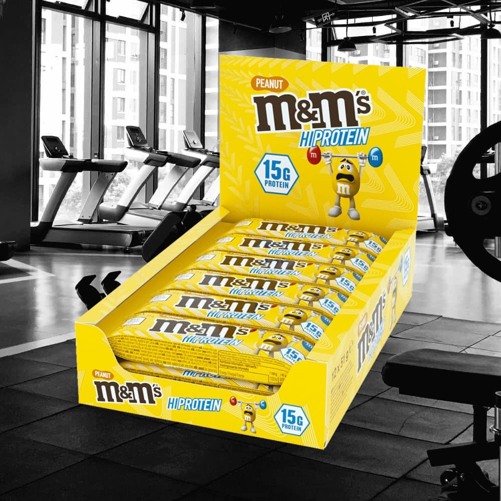 M&M's Hi-Protein Bar (12x51g) Peanut