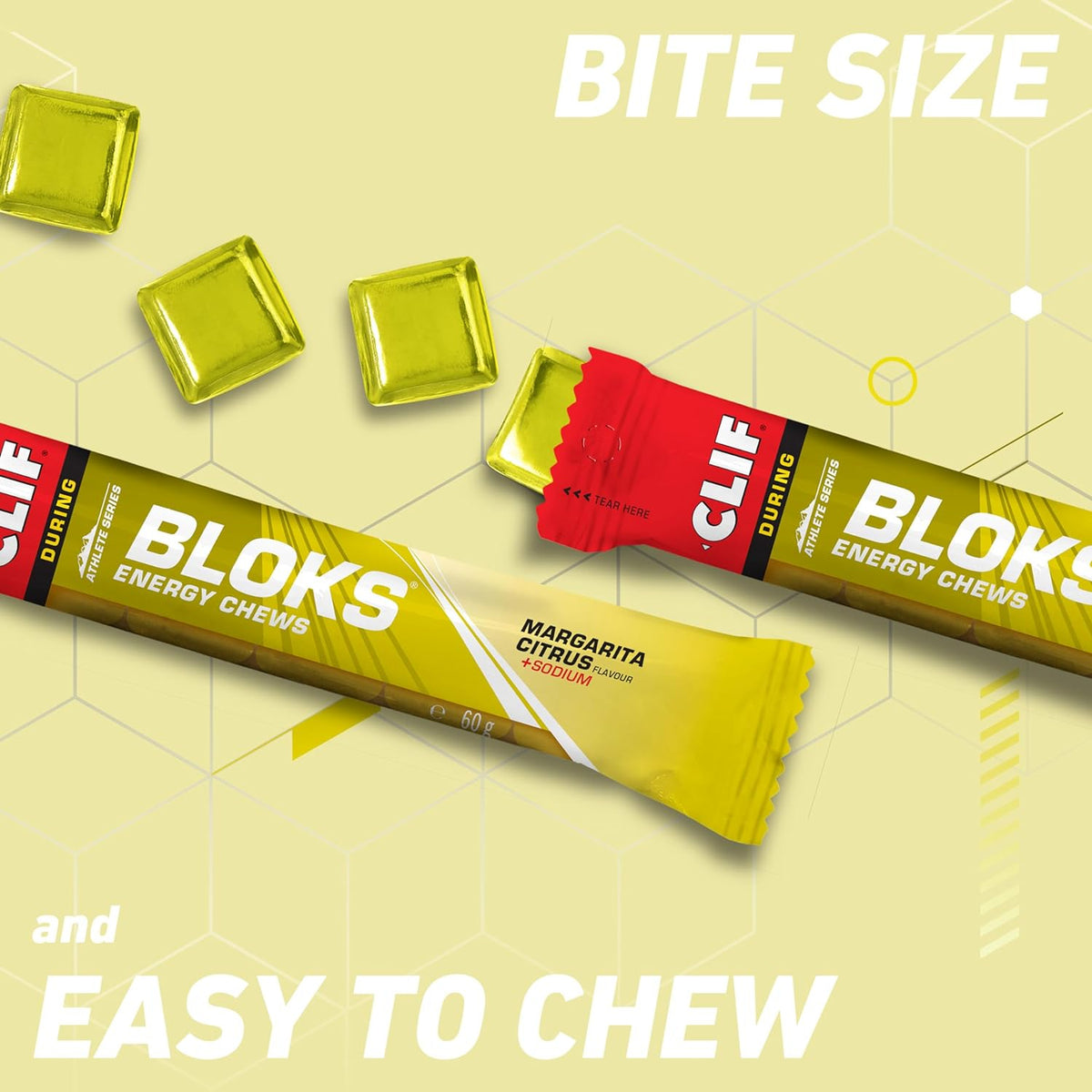 Clif Bloks Energy Chews (18x60g) Margarita Citrus